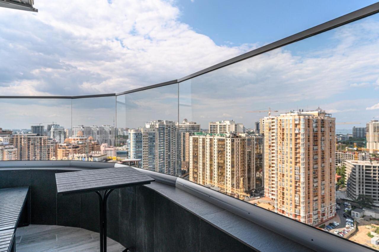 Party Luxury 3Br Sea View Apartment In Arcadia Odessa Dış mekan fotoğraf
